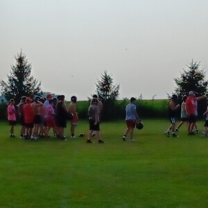 Pekin Panthers practice.