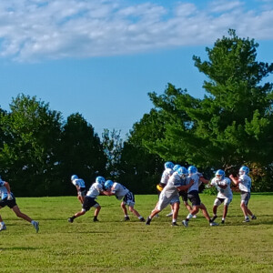 WACO Warriors Football practice
