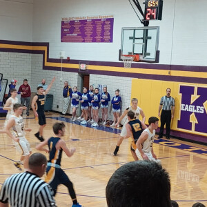 Belle Plaine Plainsmen at the Keota Eagles Boys