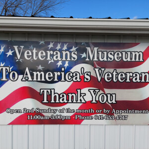 Veterans Museum in Hedrick Iowa