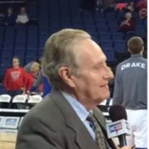 Larry Morgan voice of the Drake Bulldogs