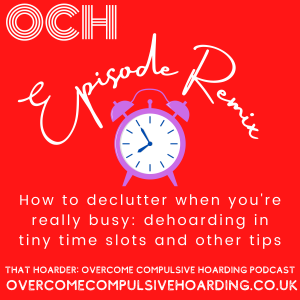 REMIX: How to declutter when you're really busy: dehoarding in tiny time slots and other tips