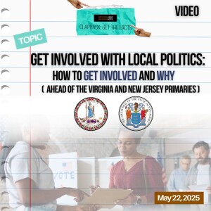 Get involved with local politics: How to get involved and why (Ahead of Virginia and New Jersey primaries)