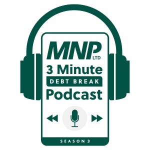 Resolutions for a Debt Free New Year (MNP 3 Minute Debt Break)