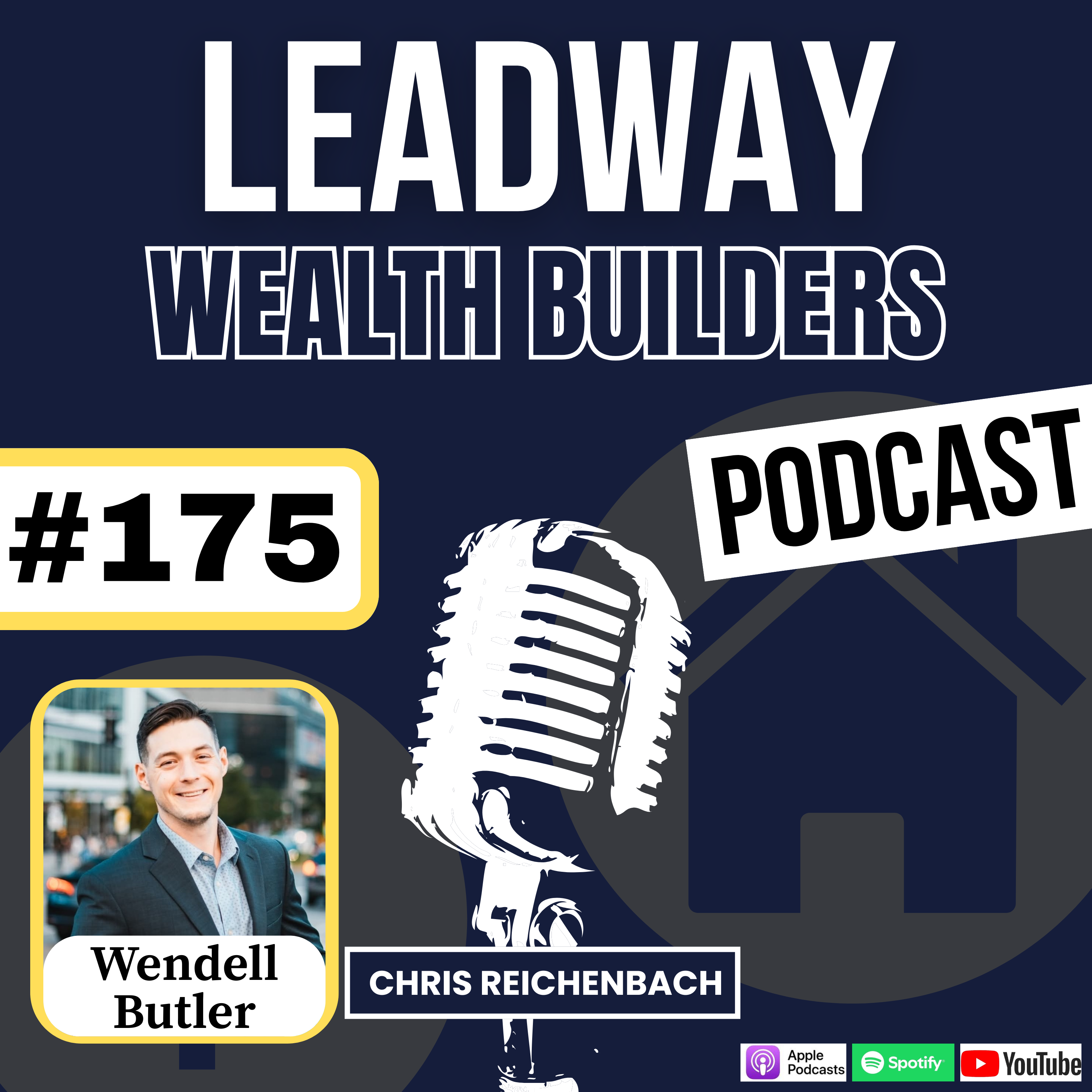 #175: Using The Stack Method To Buy A 32 Unit Multifamily - Wendell Butler episode artwork