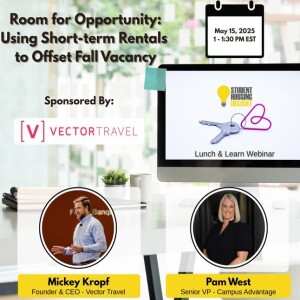 Short-Term Rentals (STRs) in Student Housing