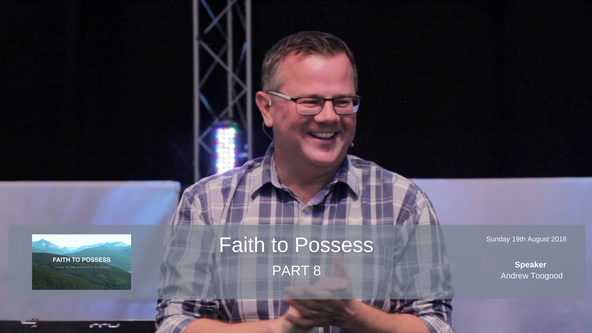 Faith to Possess - Part 8 - See Jesus & speak in faith!