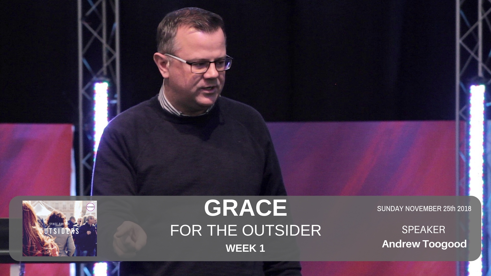 Grace for the outsider - Week 1