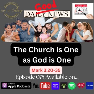 The Church is One, as God is One