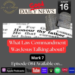 What Law Commandment Was Jesus Talking about?