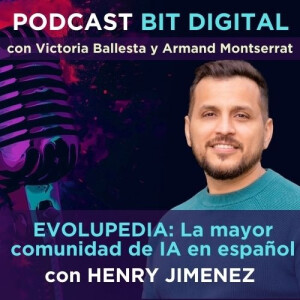 EVOLUPEDIA: La mayor comunidad de Inteligencia Artificial en español. Entrevista a Henry Jiménez