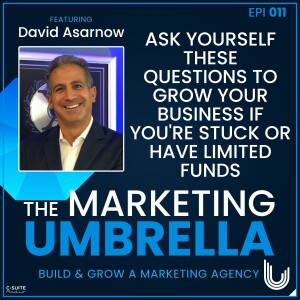 011: Ask Yourself These Questions To Grow Your Business If You’re Stuck Or Have Limited Funds With David Asarnow