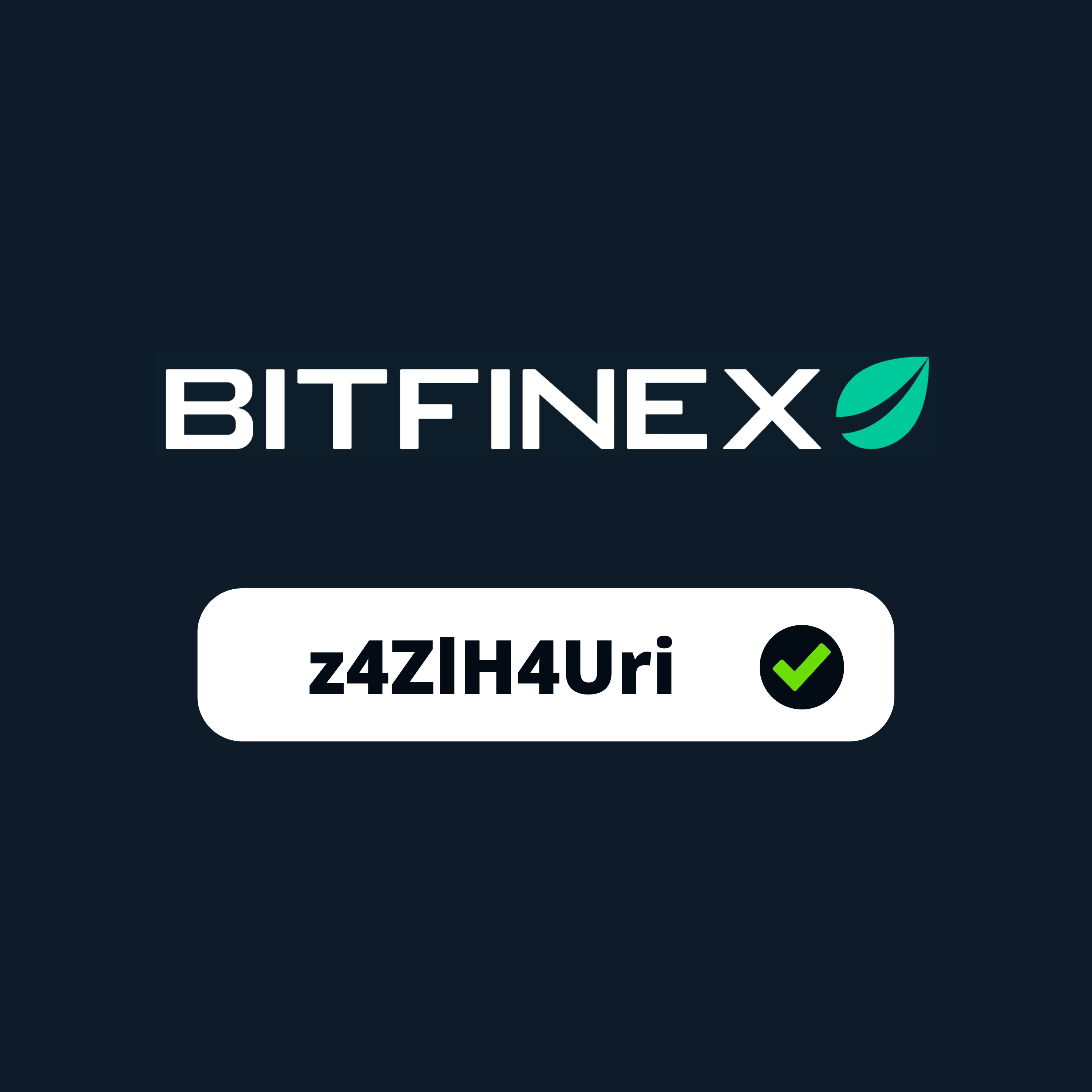 Bitfinex Referral Code: z4ZlH4Uri (6% Fee Rebate 2024)