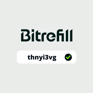 Bitrefill Referral Code: thnyi3vg ($5 Coupon)