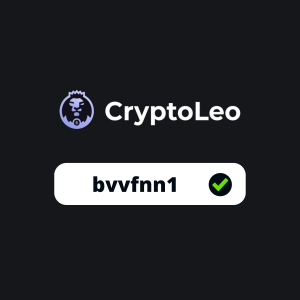 CryptoLeo Promo Code: bvvfnn1 (100% up to 2,500 USDT)