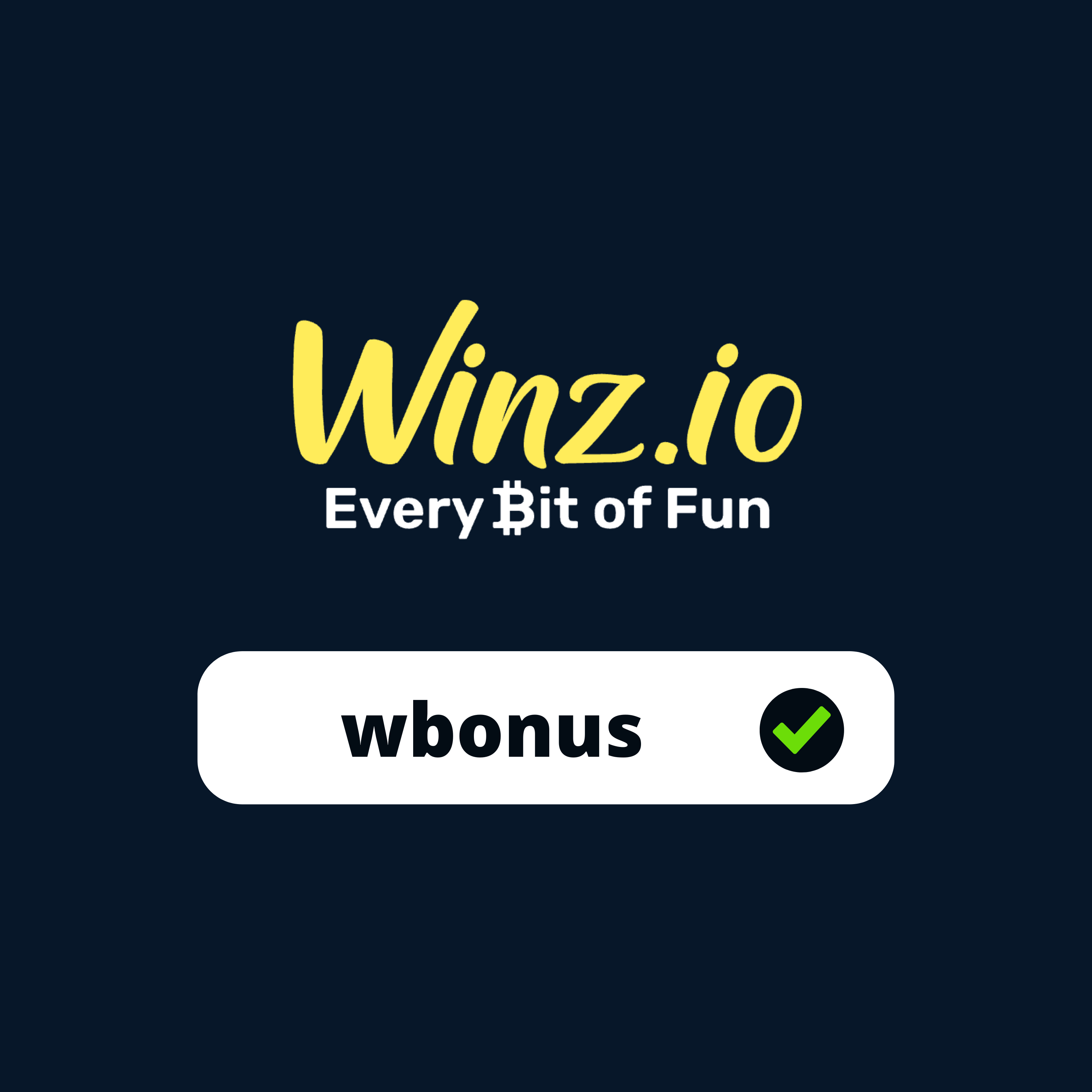 Winz.io Promo Code: WBONUS (Sign Up Bonus 2024)