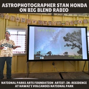 Astrophotographer Stan Honda in Hawai'i Volcanoes National Park
