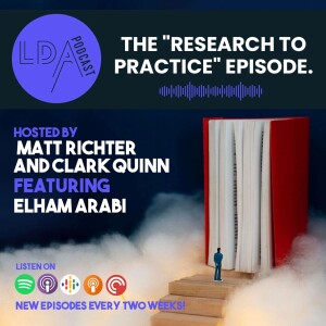 The ”Research to Practice” Episode