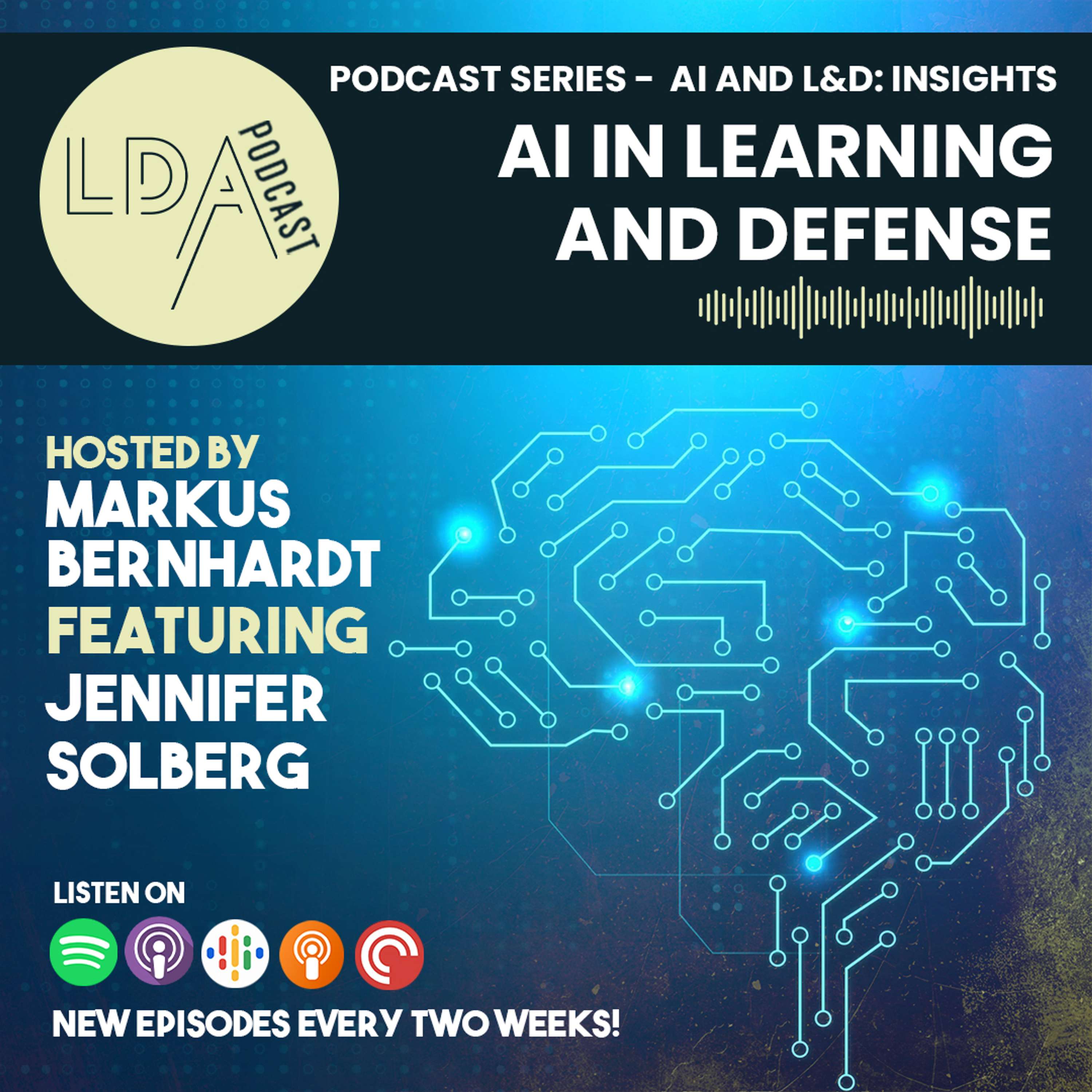 AI in Learning and Defense: A Conversation with Jennifer Solberg - podcast episode cover