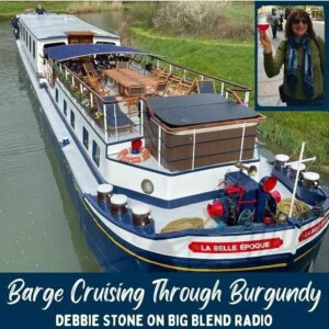 Barge Cruising Through Burgundy