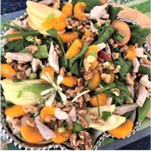 Spinach Chicken Salad