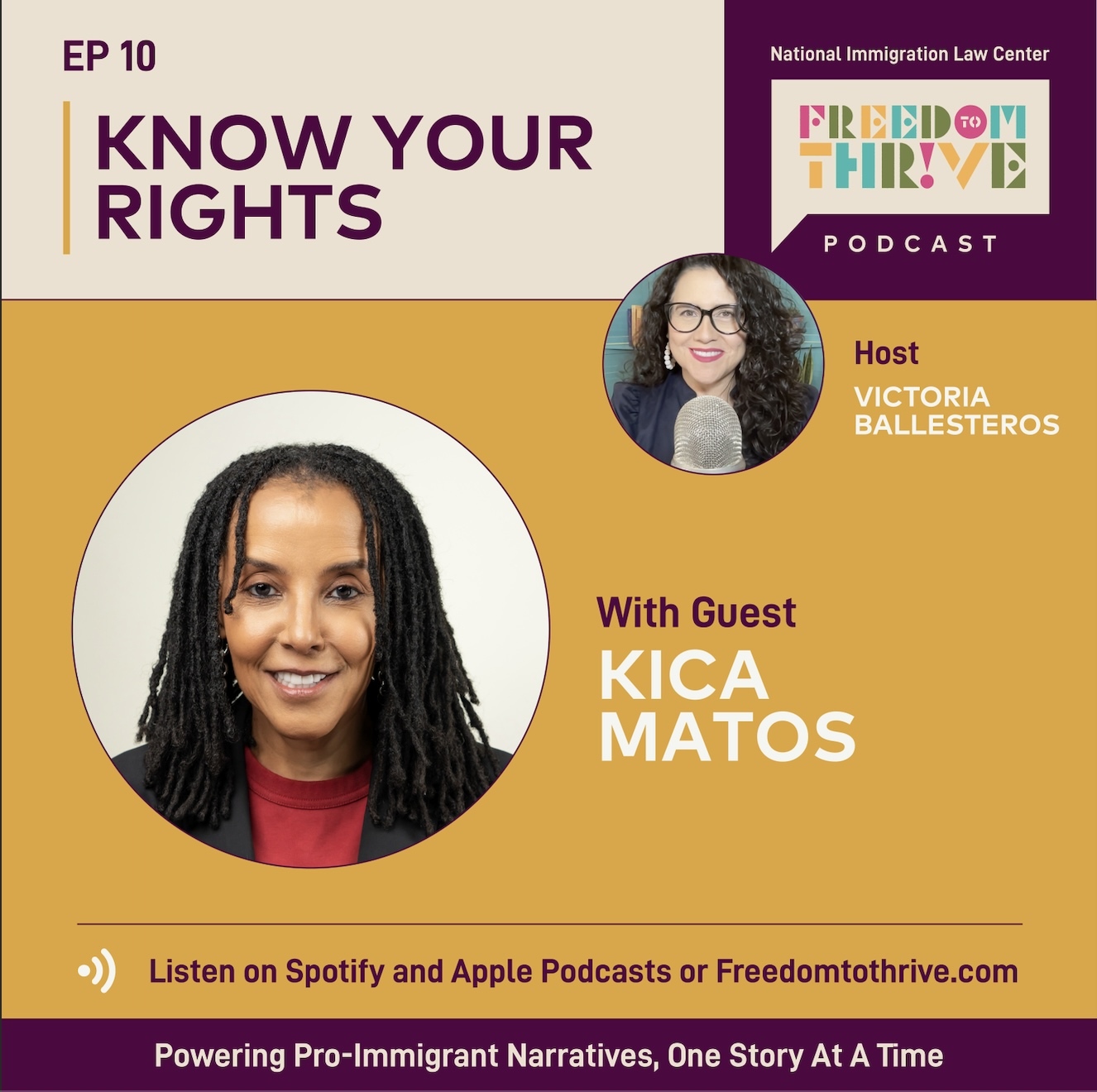 National Immigration Law Center Freedom to Thrive Podcast