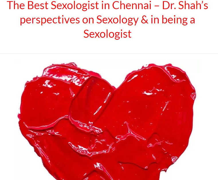 Best Sexologist in Chennai - Dr. Shah's Clinic