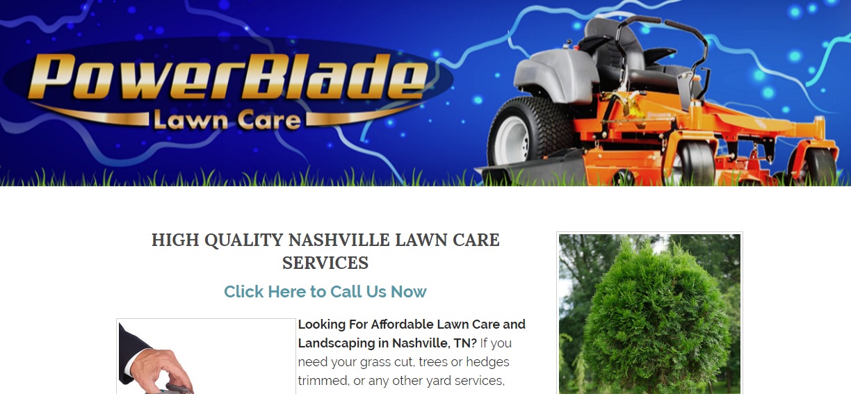 PowerBlade Lawn Care Services in Nashville TN