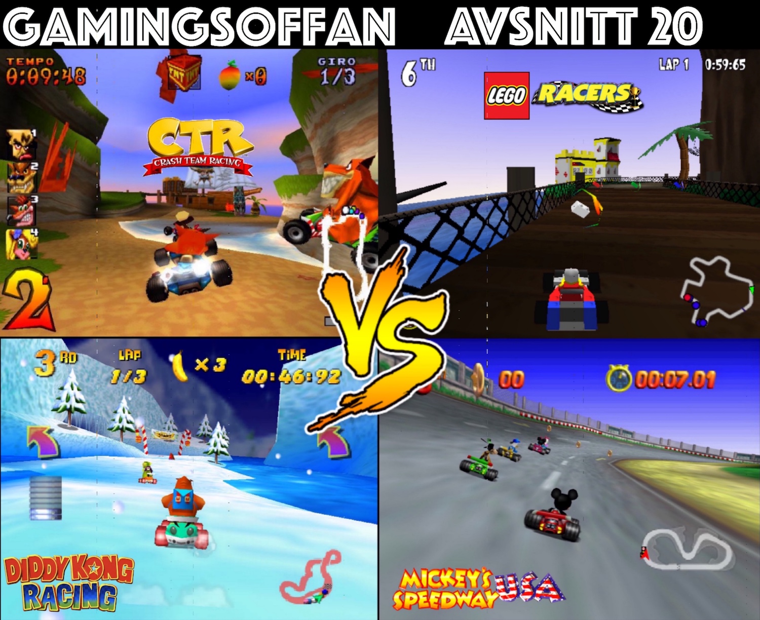 Avsnitt 20 - Kart racing Special!