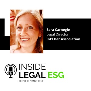 Inside Legal ESG / Sara Carnegie / Partner / Addleshaw Goddard