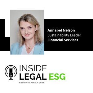 Inside Legal ESG / Annabel Nelson / Sustainability Leader