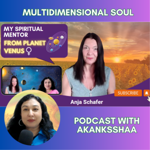 From Venus ♀ to Earth 🌍 With Love ❤️ Darshan with My Spiritual Mentor 👁️‍🗨️ Higher Self Embodiment: Anja Schafer