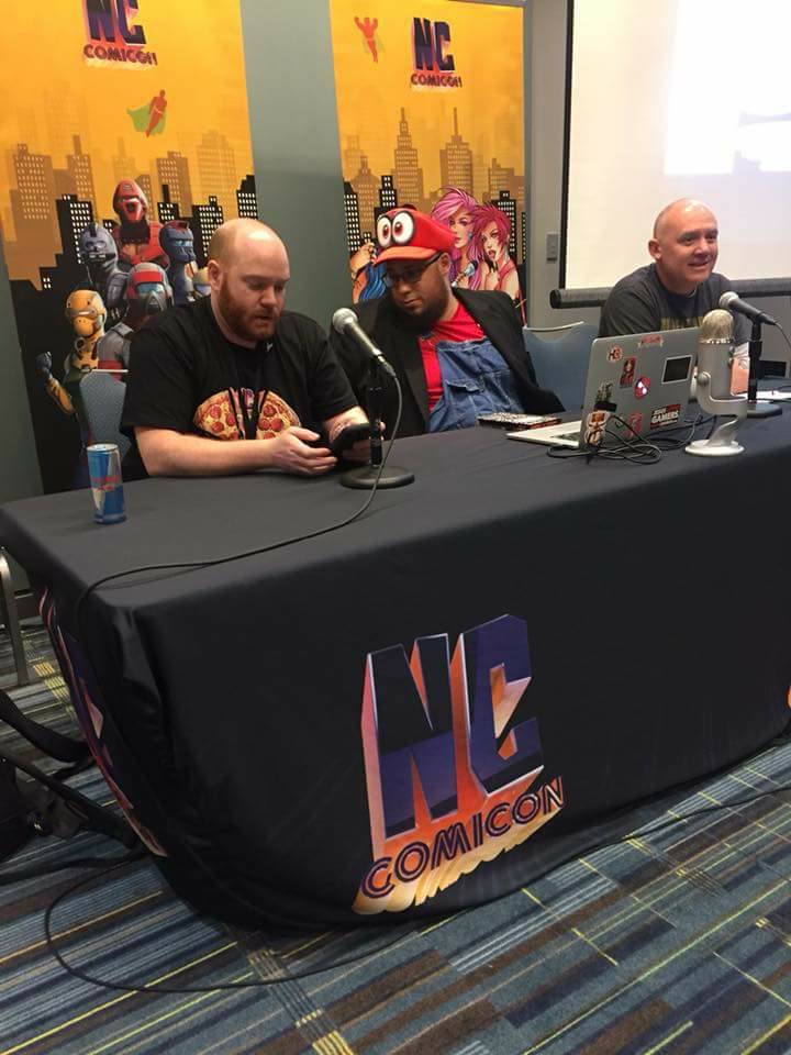 Finding God In Comics Panel at NC Comicon Oak City 