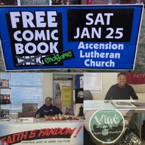 Finding God In Comics Panel at Ascension 