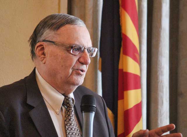 Arpaio Speaks to Republican Men: 'They Can Do It to You'