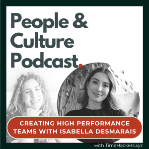 Creating High Performance Teams with Isabella Desmarais