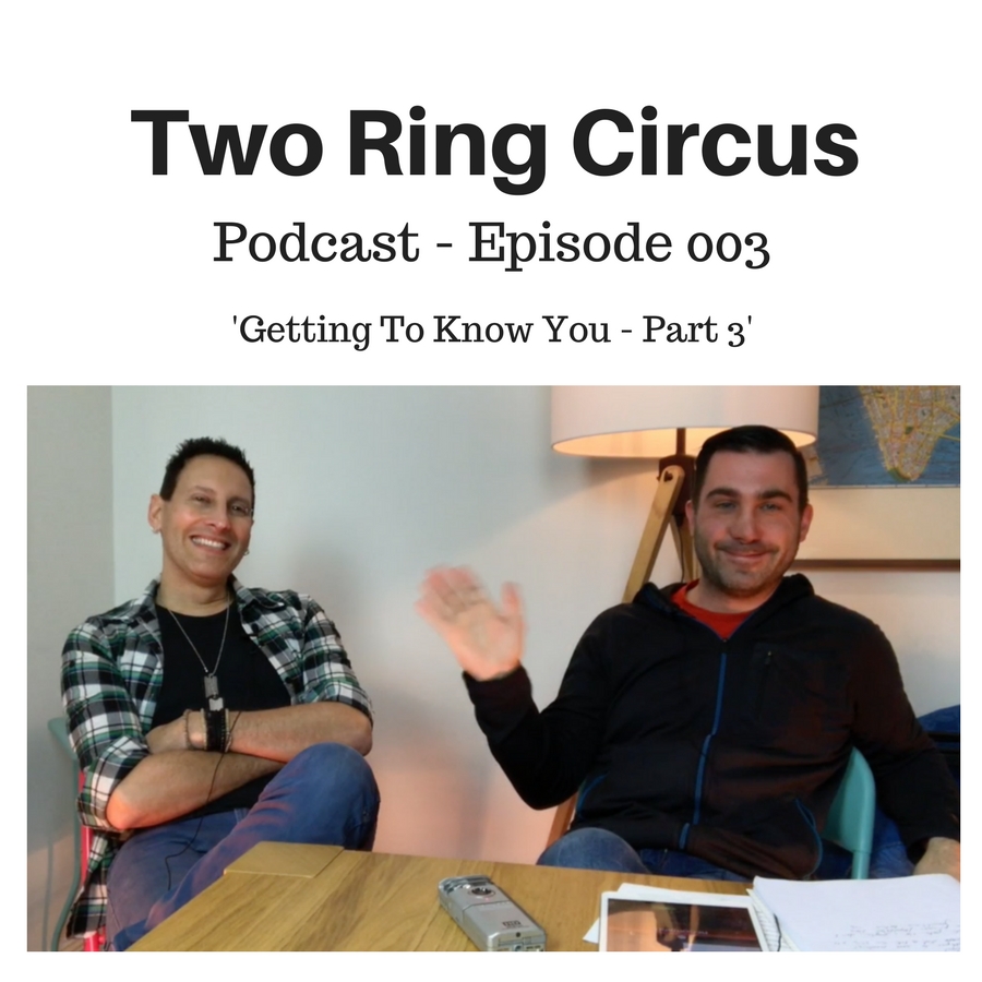 TRC Podcast - Episode 003 - 'Getting To Know You - Part 3'