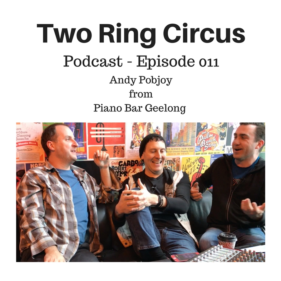 TRC Podcast - Episode 011 - 'Guest: Andy Pobjoy from Piano Bar Geelong'