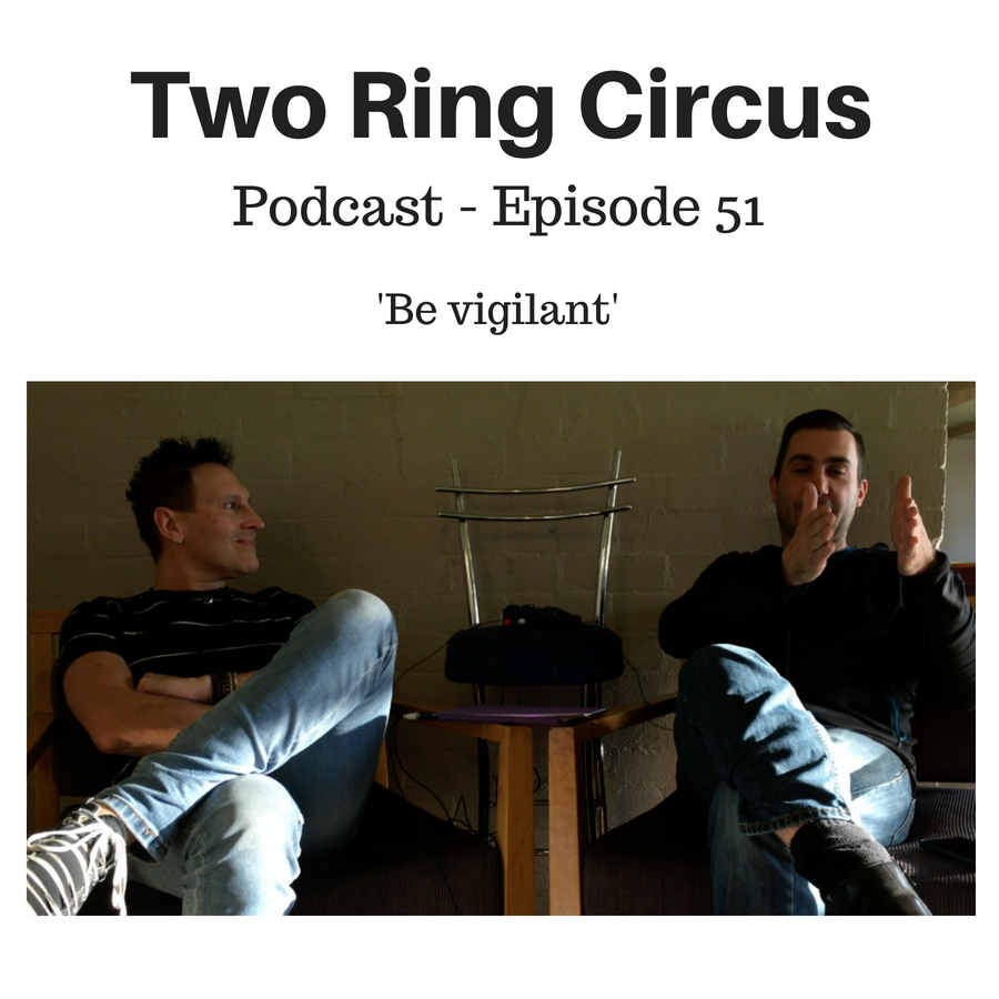 TRC Podcast - Episode 051 - 'Be Vigilant'