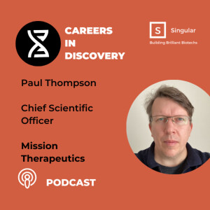 Paul Thompson, Mission Therapeutics