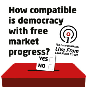 How compatible is democracy with free market progress?