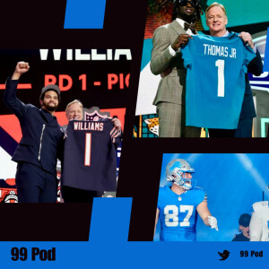 99 Pod ( Why the NFC North is gonna be the best division, Brian Thomas Jr the steal of the draft ?)