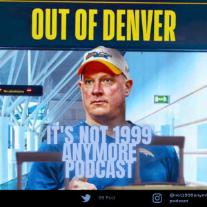 99 Pod reacts to the Breaking news of Broncos firing Nathaniel Hackett on live show