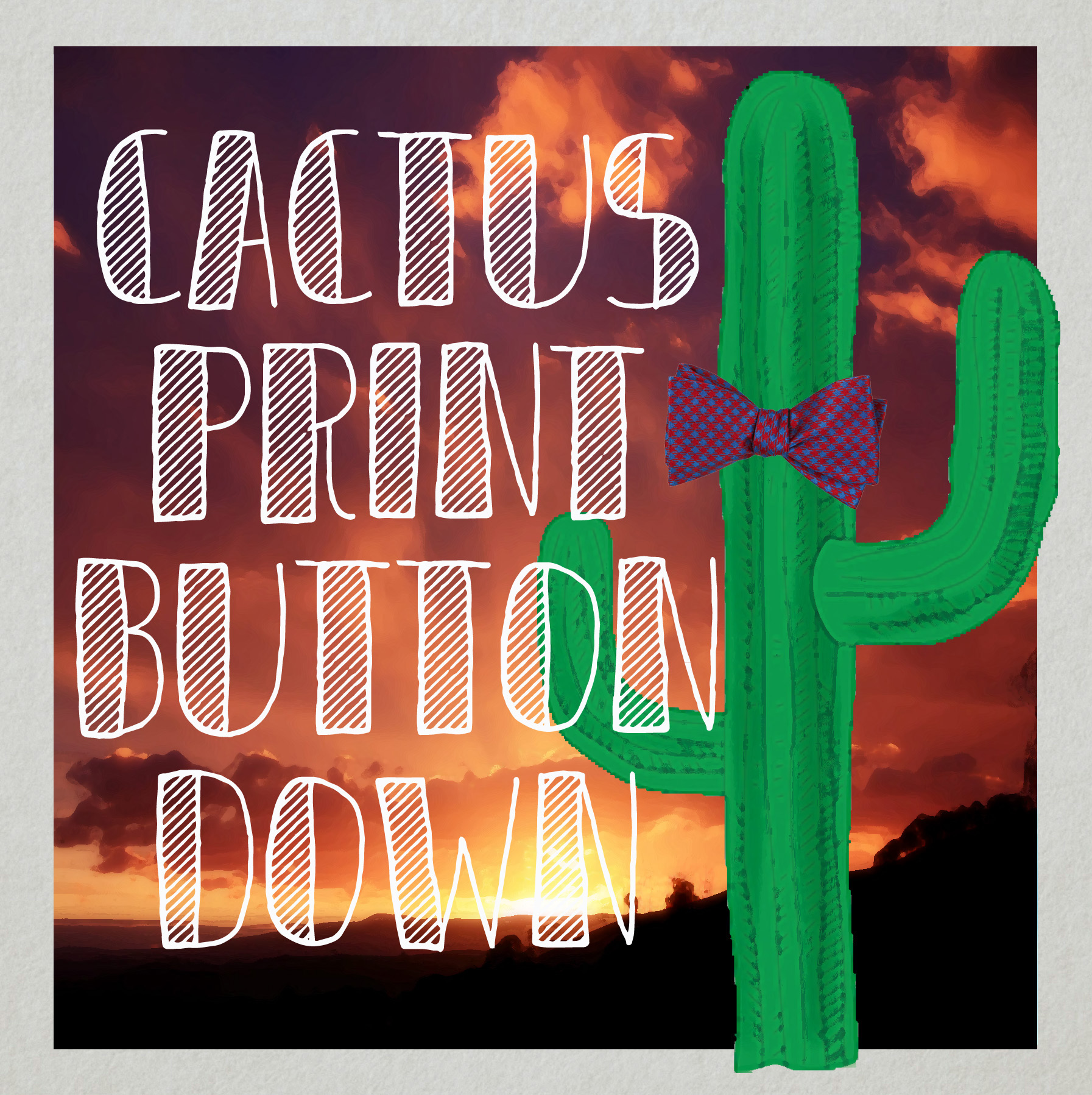 Episode 7: Cactus Print Button Down