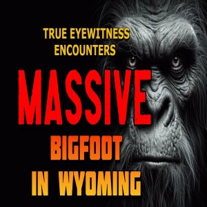 TRUE EYEWITNESS ENCOUNTER STORIES OF MASSIVE BIGFOOT IN WYOMING