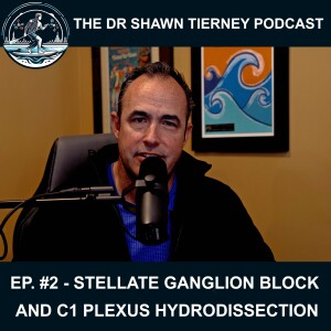 The Dr Shawn Tierney Podcast #2 – Stellate Ganglion Block and C1 Plexus Hydrodissection