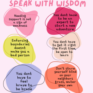 Speak With Wisdom
