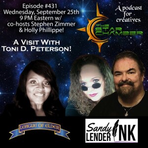 The Star Chamber Show #431, A Visit With Toni D. Peterson!