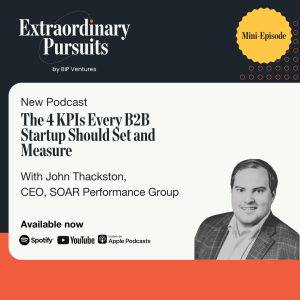 Mini-episode: The 4 KPIs Every B2B Startup Should Set and Measure