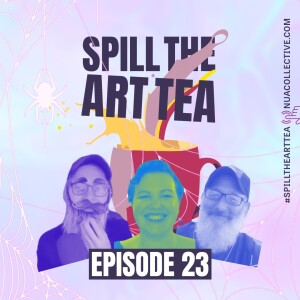 Spill The Art Tea 🎨🍵 ft. Darja Samuilova 🗣️ Gallery Liquid Ban, Van Gogh the Scientist & Trevi Levy